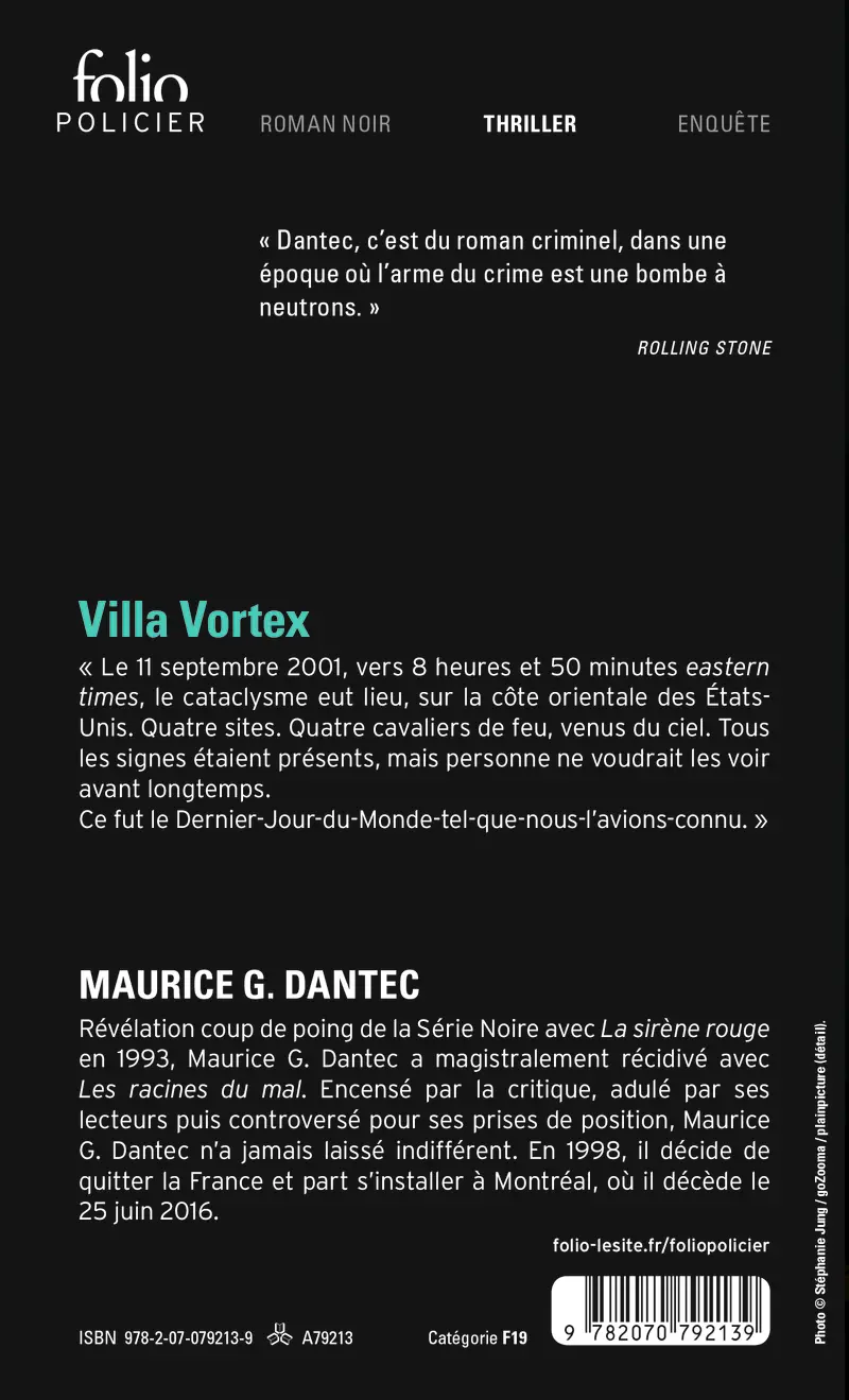 Villa Vortex - Maurice G. Dantec