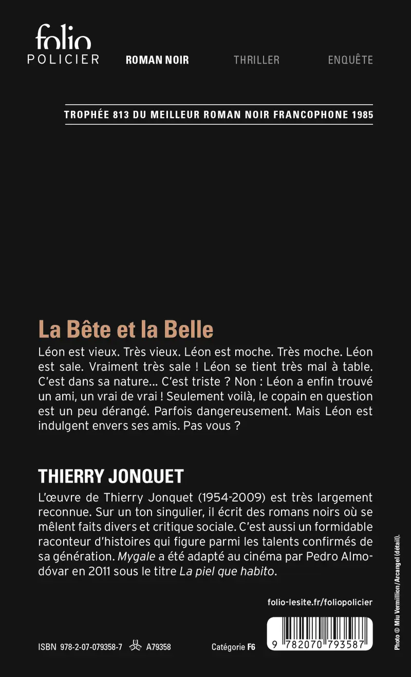 La Bête et la Belle - Thierry Jonquet