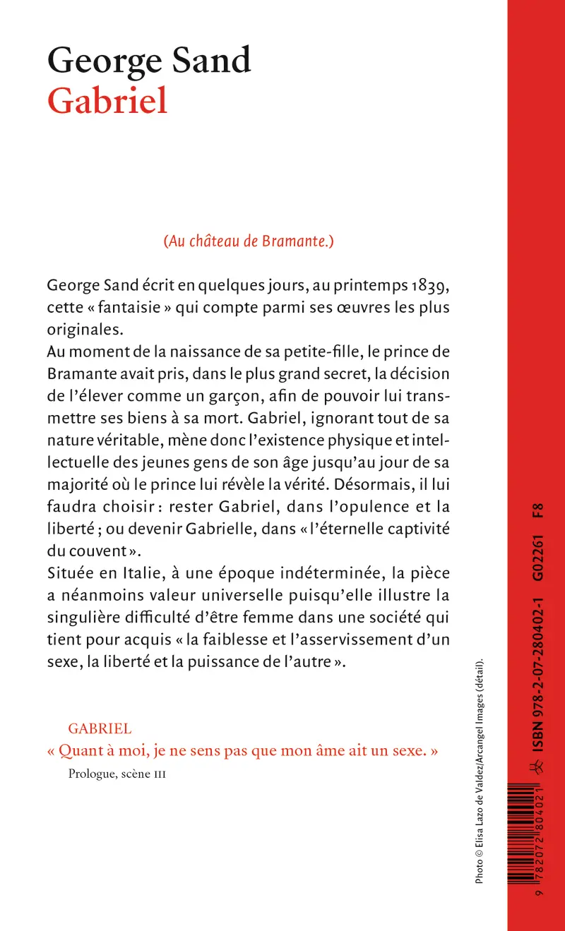 Gabriel - George Sand