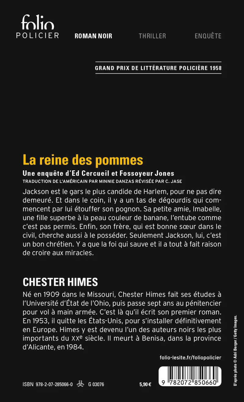 La reine des pommes - Chester Himes