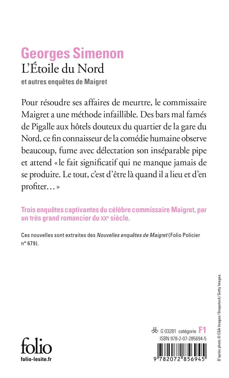 L’Étoile du Nord et autres enquêtes de Maigret - Georges Simenon