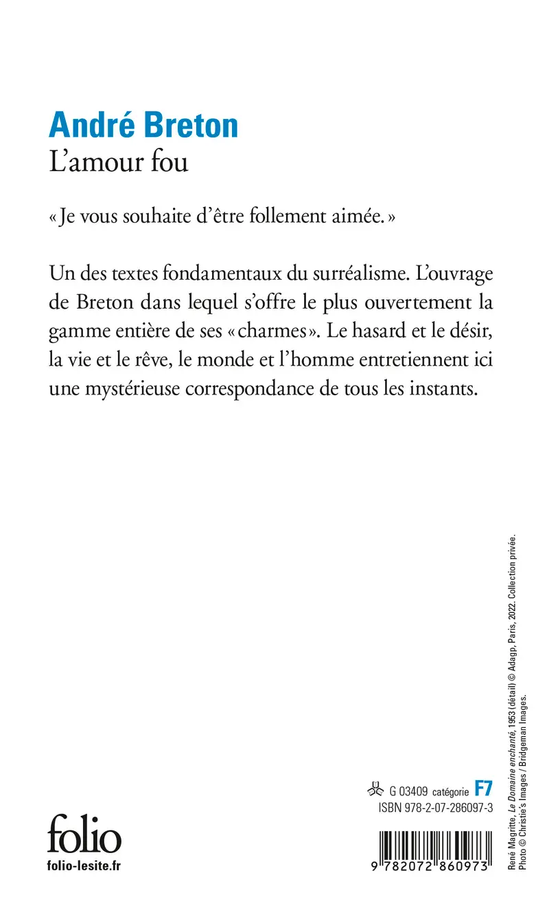 L'Amour fou - André Breton