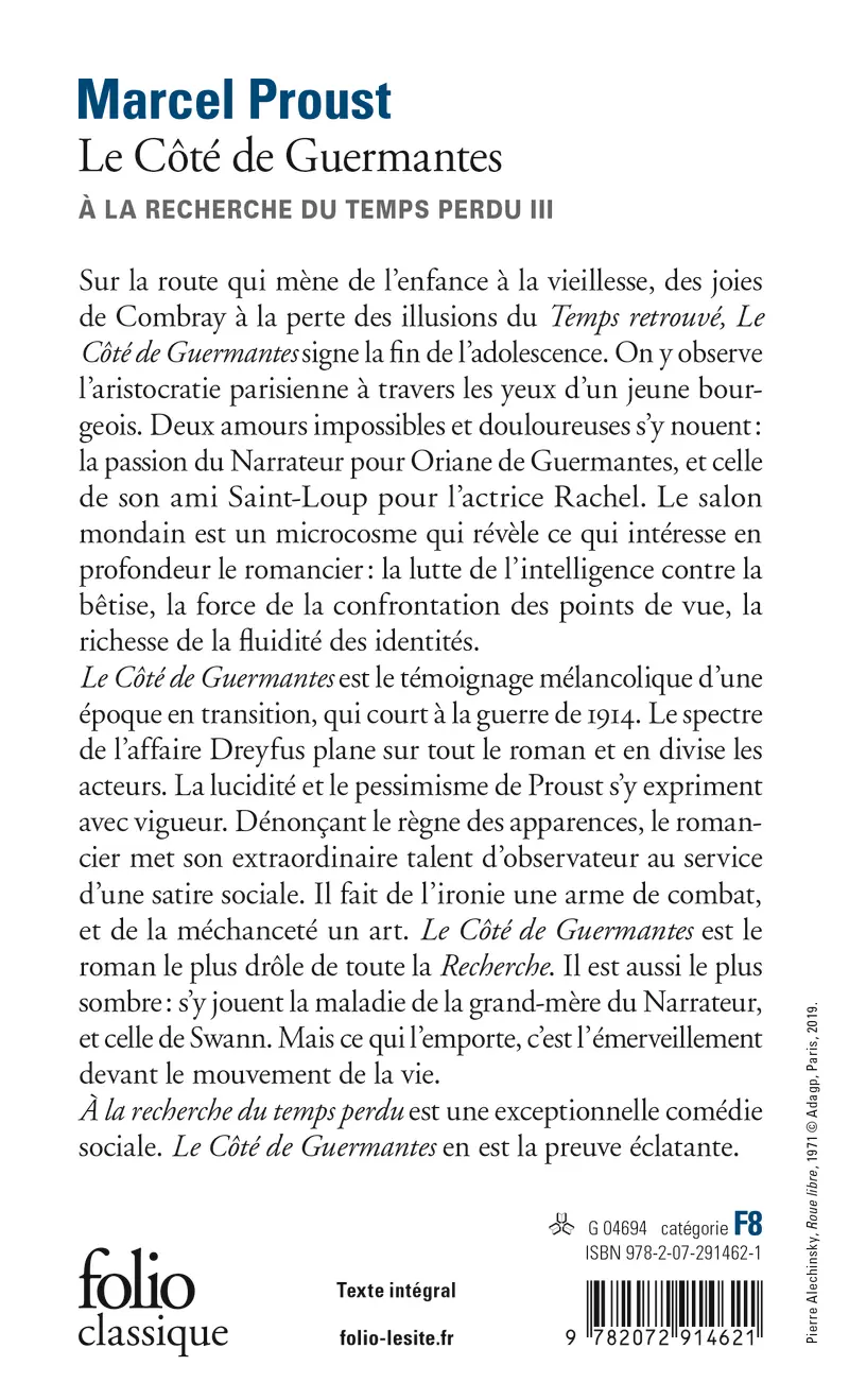 Le Côté de Guermantes - Marcel Proust