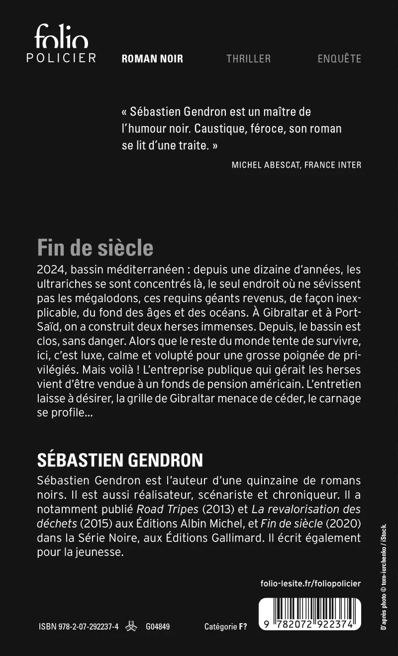 Fin de siècle - Sébastien Gendron