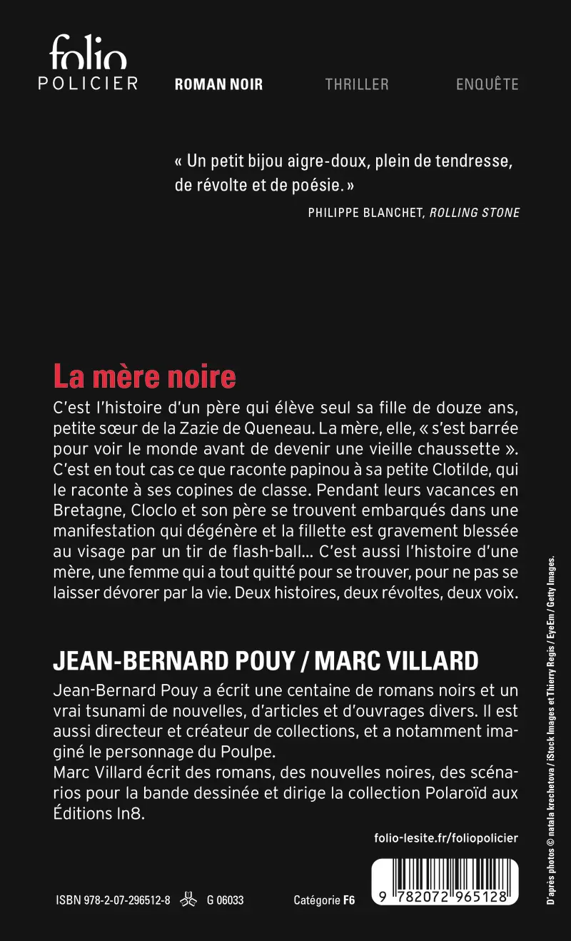 La mère noire - Jean-Bernard Pouy - Marc Villard