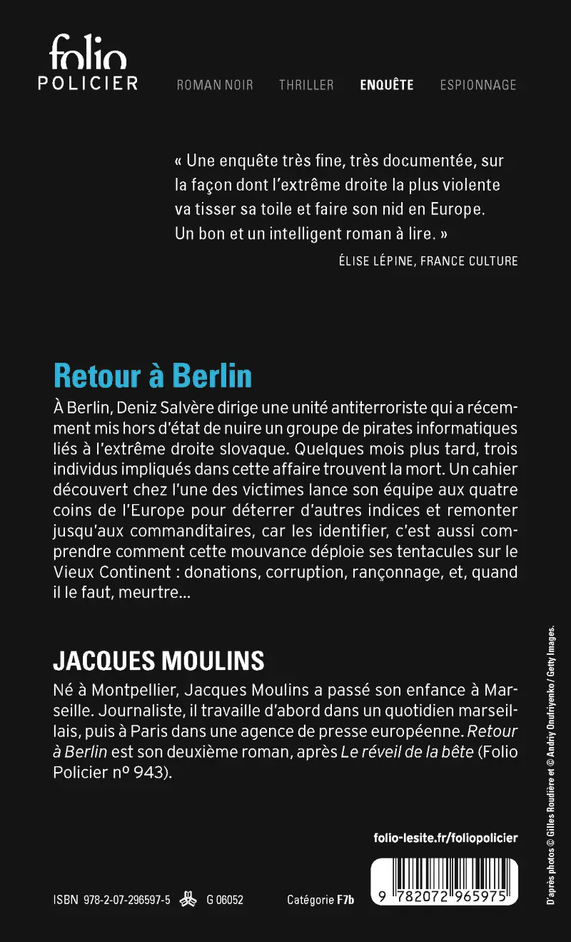 Retour à Berlin - Jacques Moulins