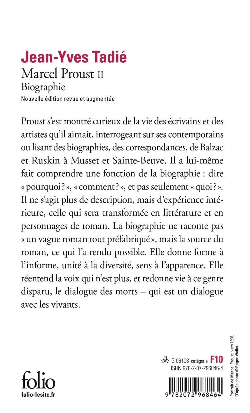 Marcel Proust - 2 - Jean-Yves Tadié