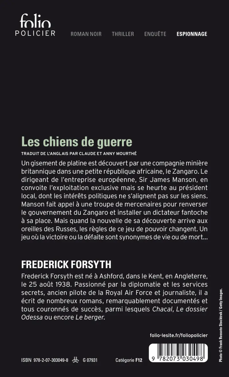 Les chiens de guerre - Frederick Forsyth