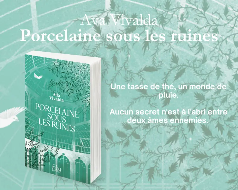 Porcelaine sous les ruines