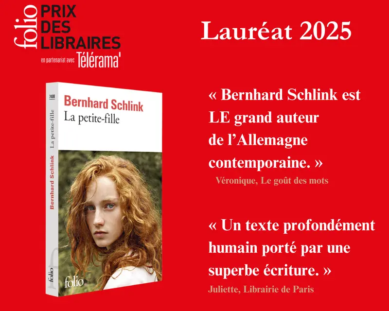 Lauréat 2025, Prix des libraires Folio Télérama