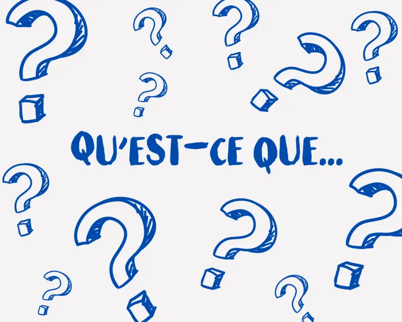 Qu'est-ce que ? 