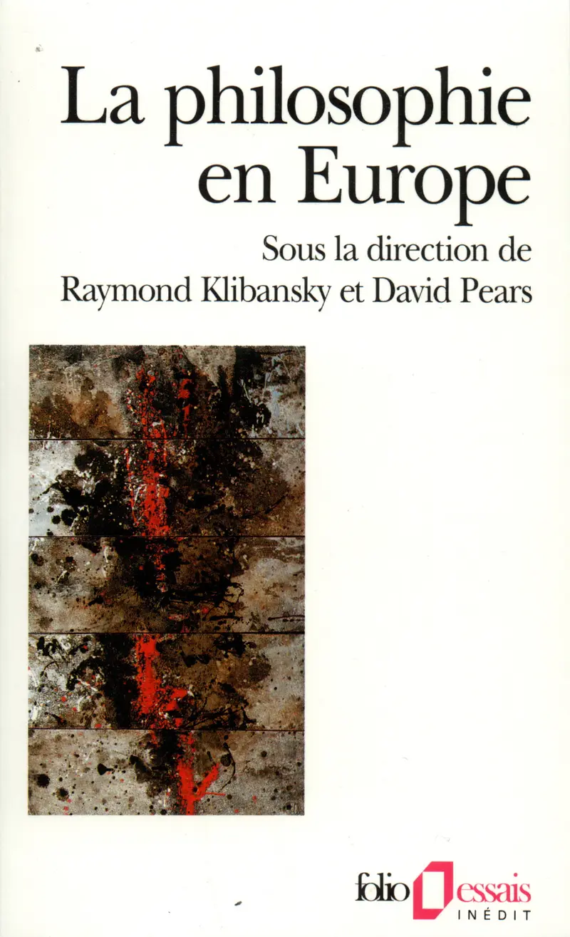 La Philosophie en Europe - Collectif
