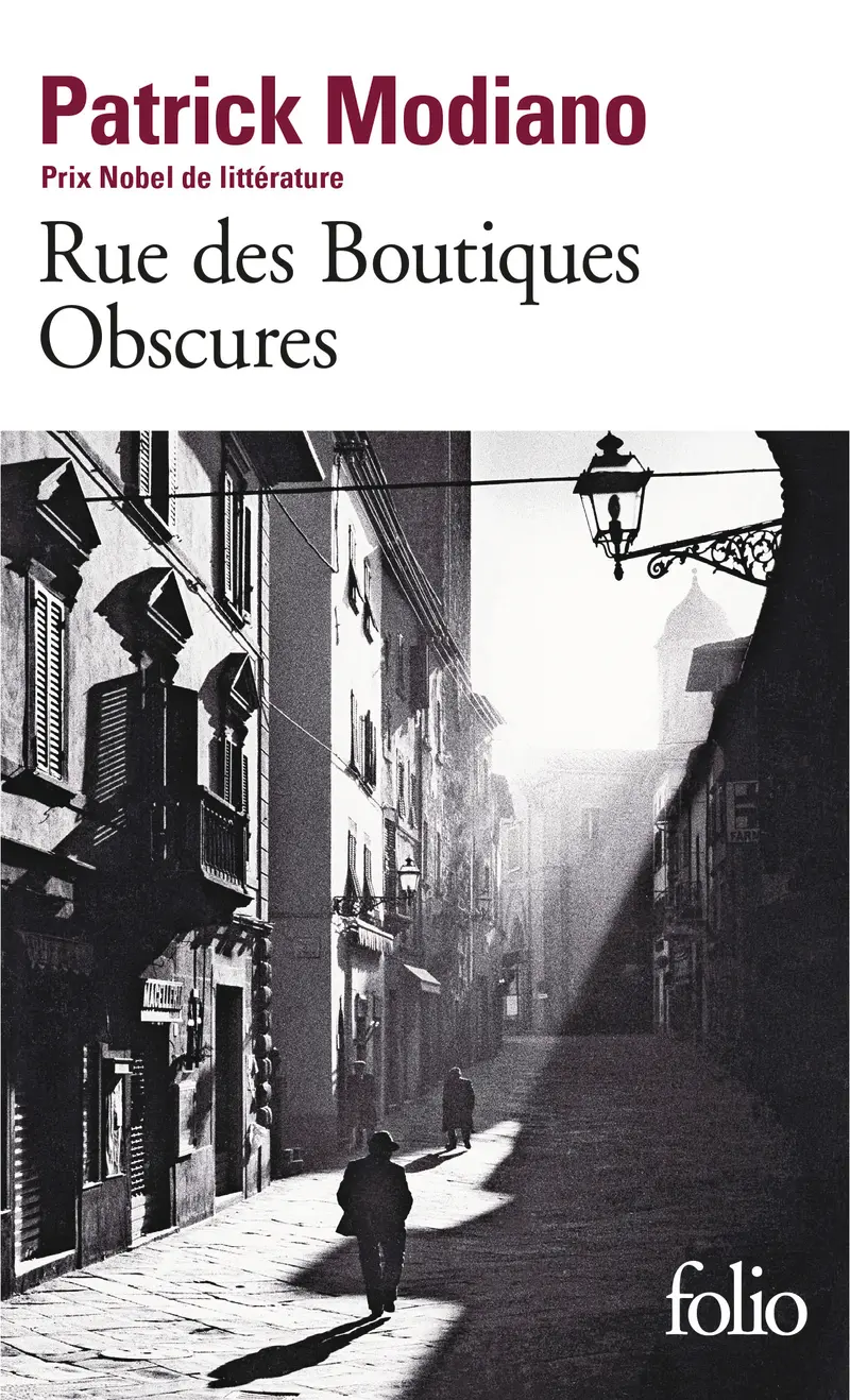 Rue des Boutiques Obscures - Patrick Modiano