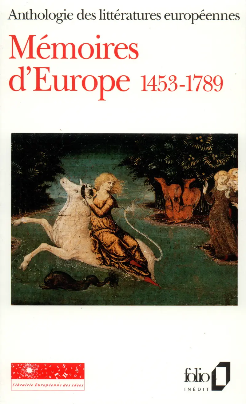 Mémoires d'Europe - Collectif - Anthologies