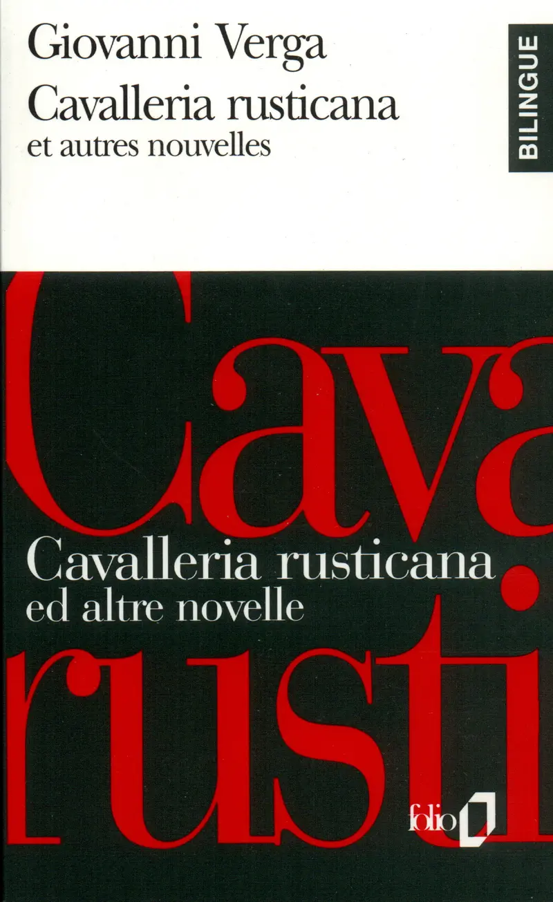 Cavalleria rusticana et autres nouvelles/Cavalleria rusticana ed altre novelle - Giovanni Verga