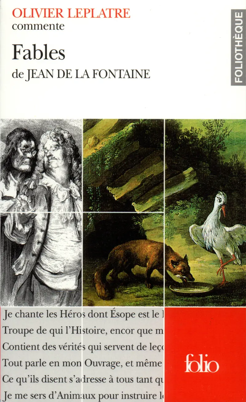Fables de Jean de La Fontaine (Essai et dossier) - Olivier Leplatre