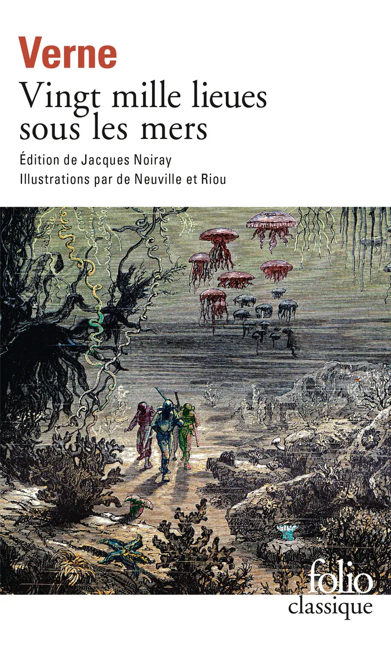 Vingt mille lieues sous les mers - Jules Verne - C. de Neuville - Riou