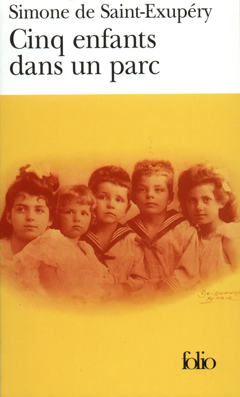Cinq enfants dans un parc - Simone de Saint-Exupéry
