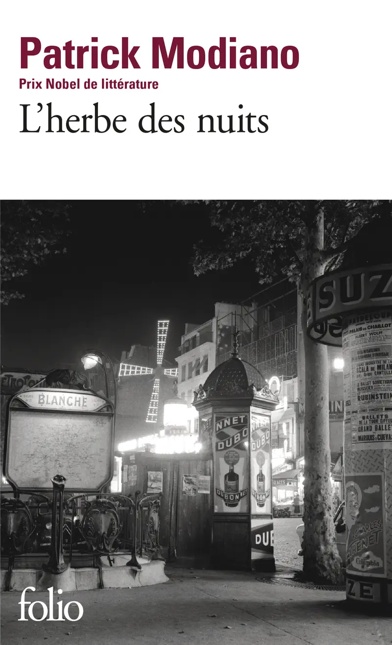 L'herbe des nuits - Patrick Modiano