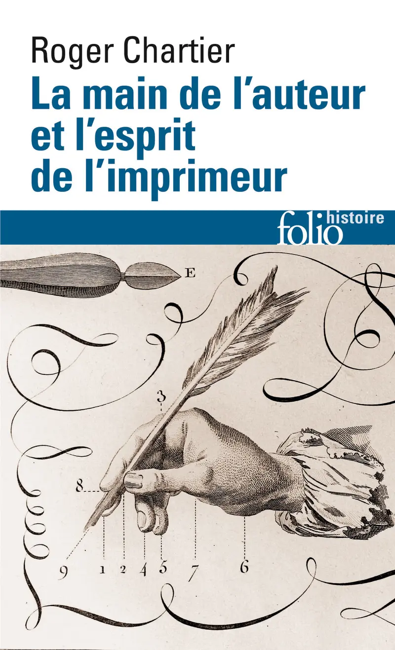 La main de l'auteur et l'esprit de l'imprimeur - Roger Chartier