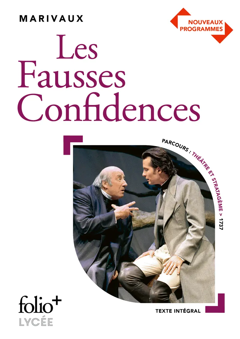 Les Fausses Confidences - Marivaux