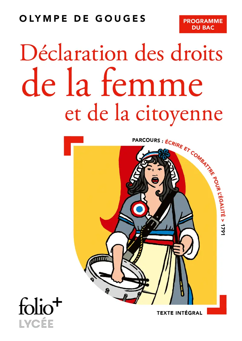 Déclaration des droits de la femme et de la citoyenne - BAC 2025 - Olympe de Gouges