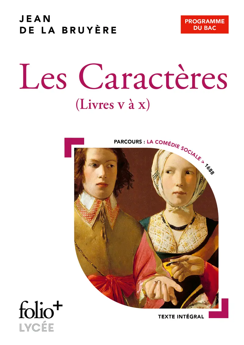 Les Caractères - Bac 2025 - Jean de La Bruyère