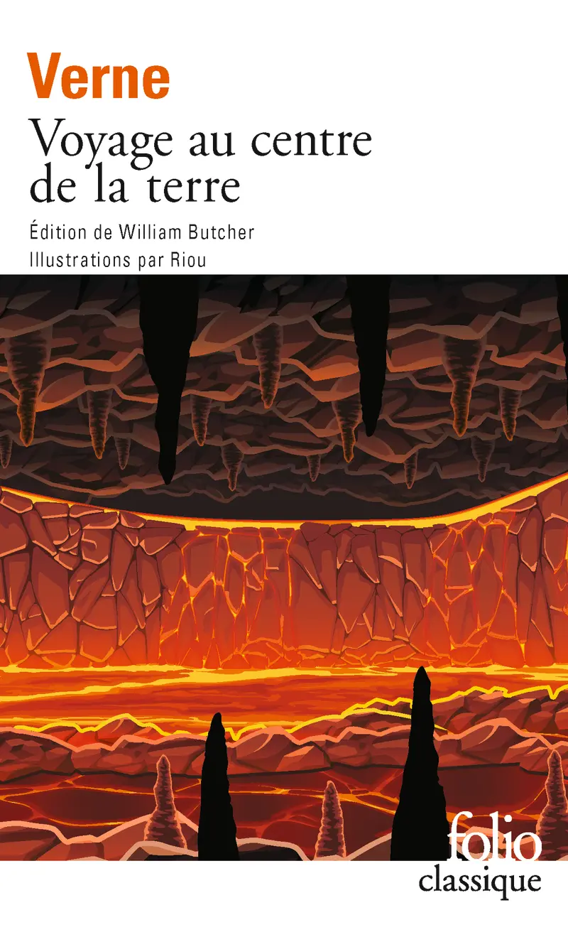 Voyage au centre de la Terre - Jules Verne - Riou