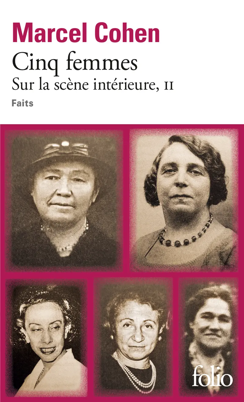Cinq femmes - Marcel Cohen