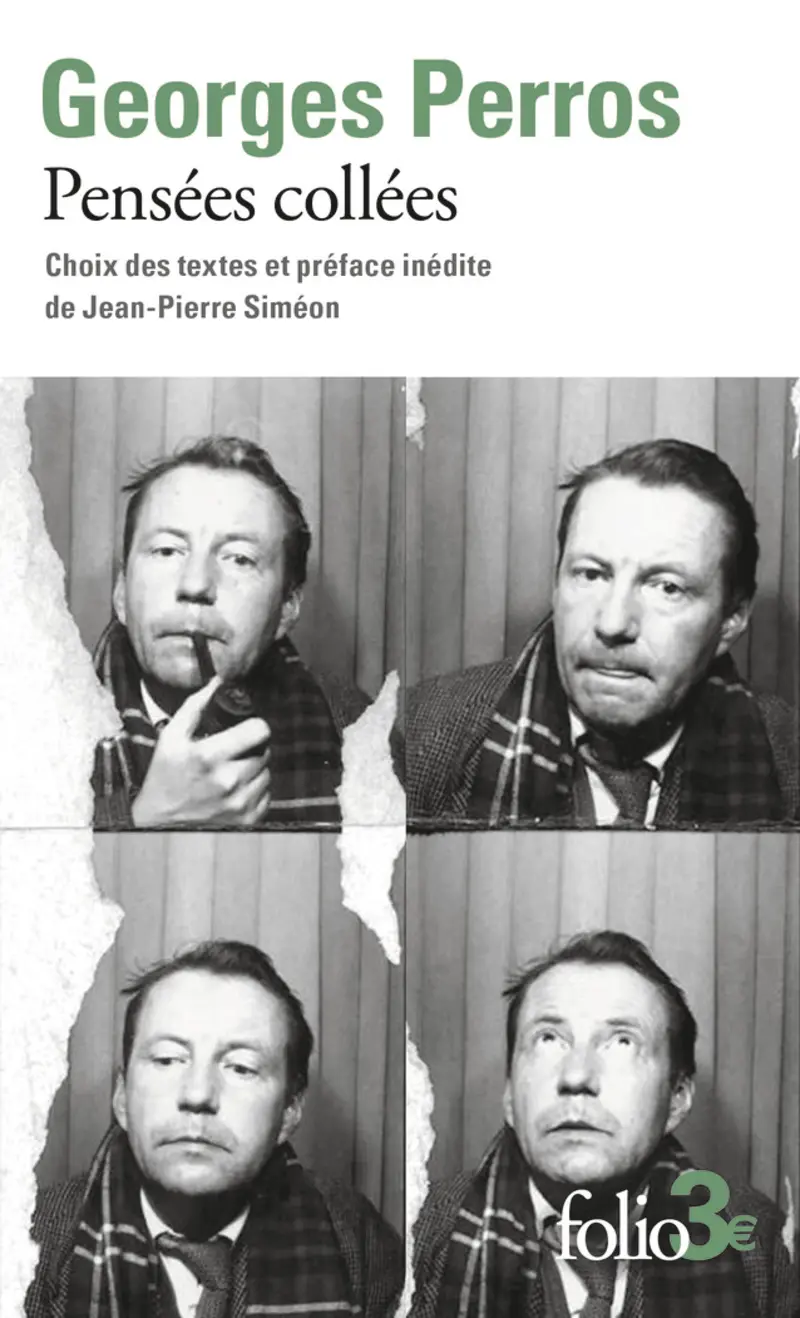 Pensées collées - Georges Perros