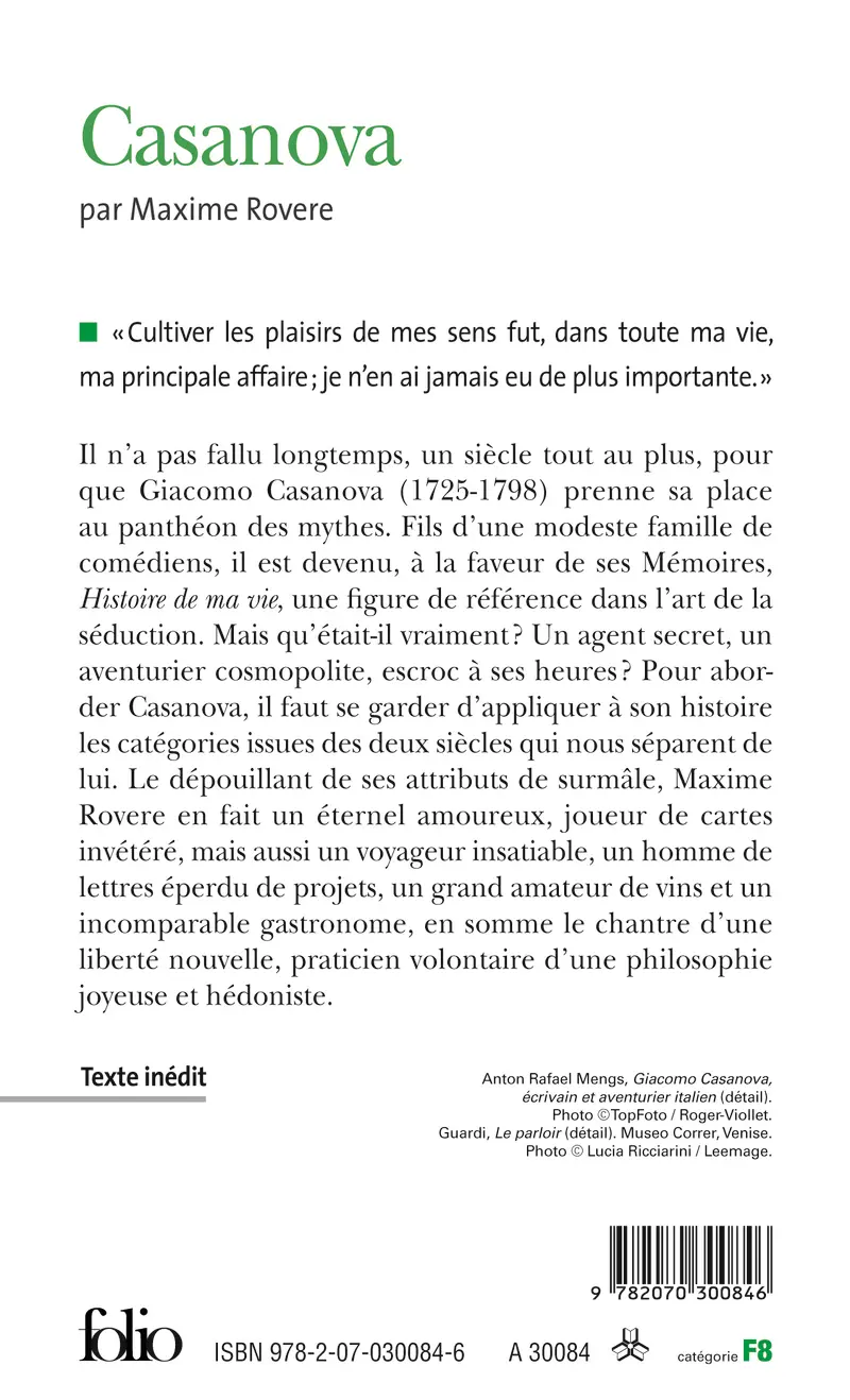 Casanova - Maxime Rovere