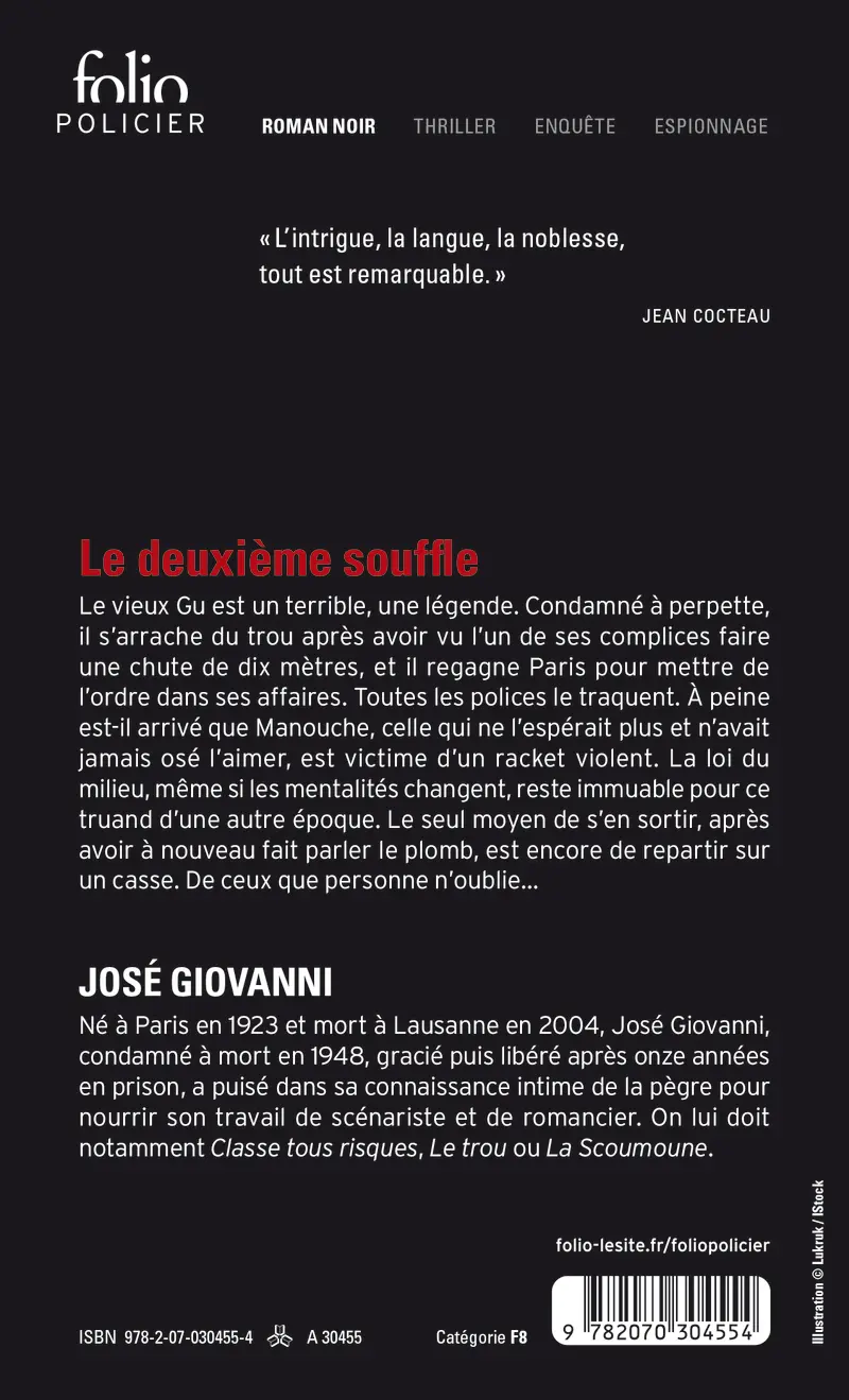 Le deuxième souffle - José Giovanni