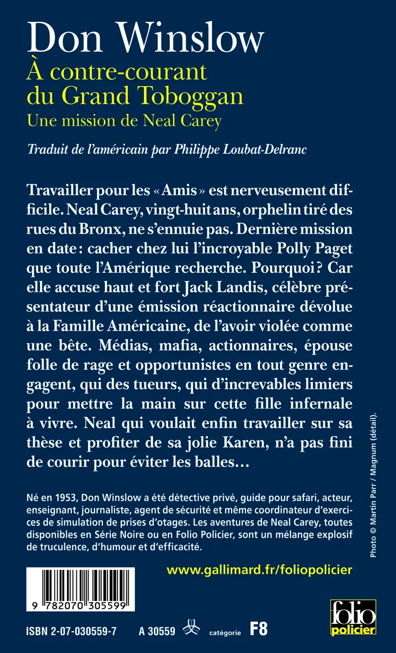 À contre-courant du grand toboggan - Don Winslow