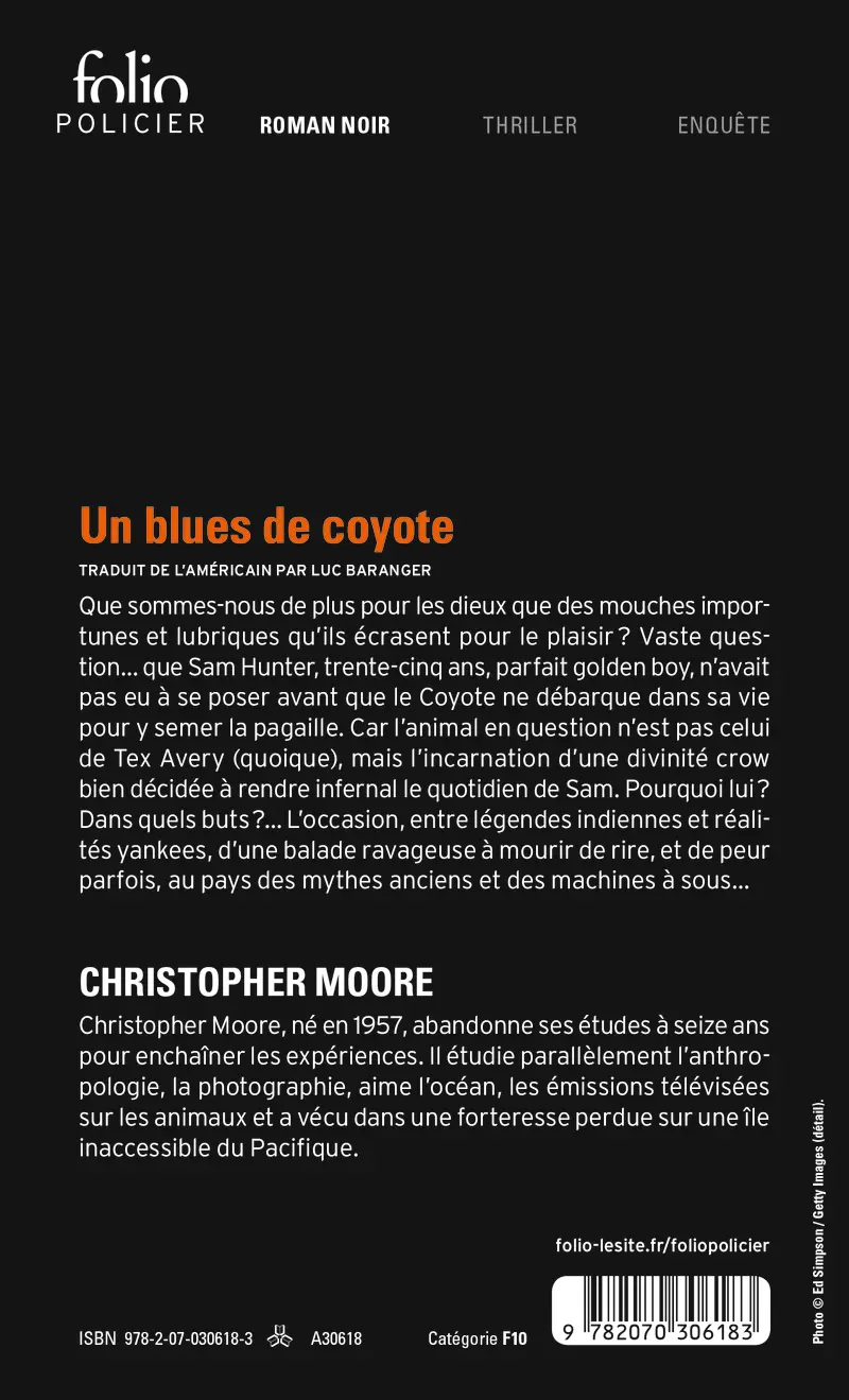 Un blues de coyote - Christopher Moore