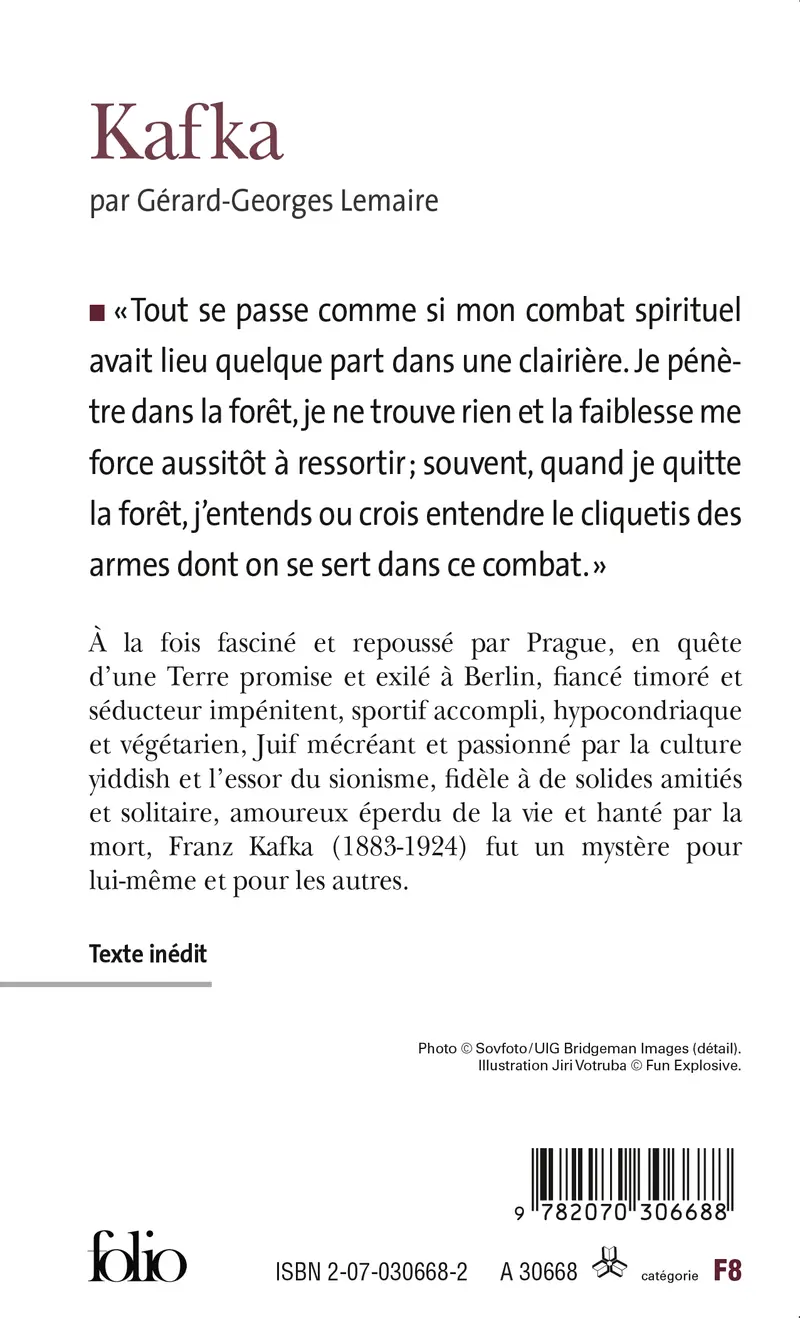 Kafka - Gérard-Georges Lemaire