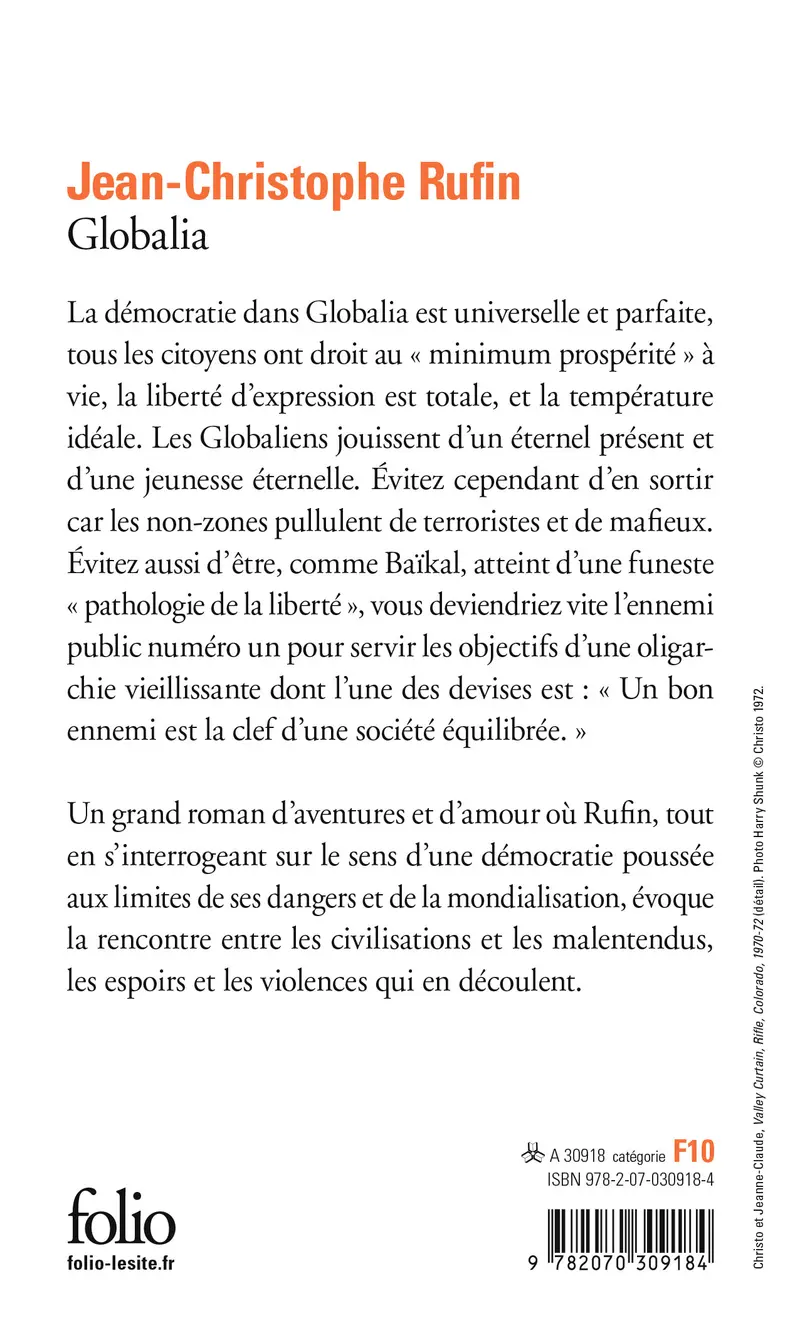 Globalia - Jean-Christophe Rufin