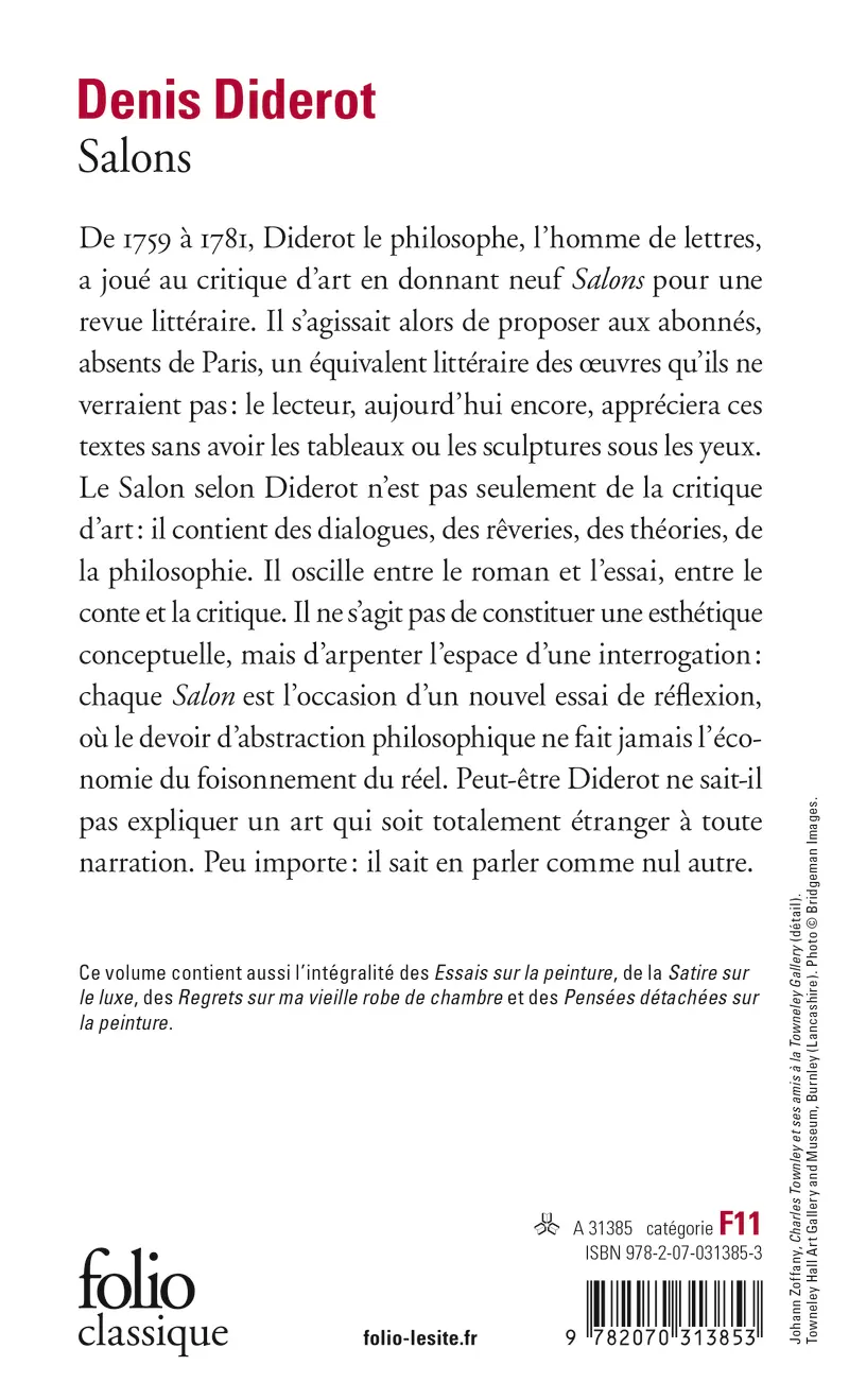 Salons - Denis Diderot