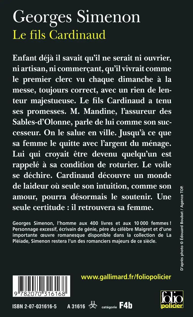 Le Fils Cardinaud - Georges Simenon