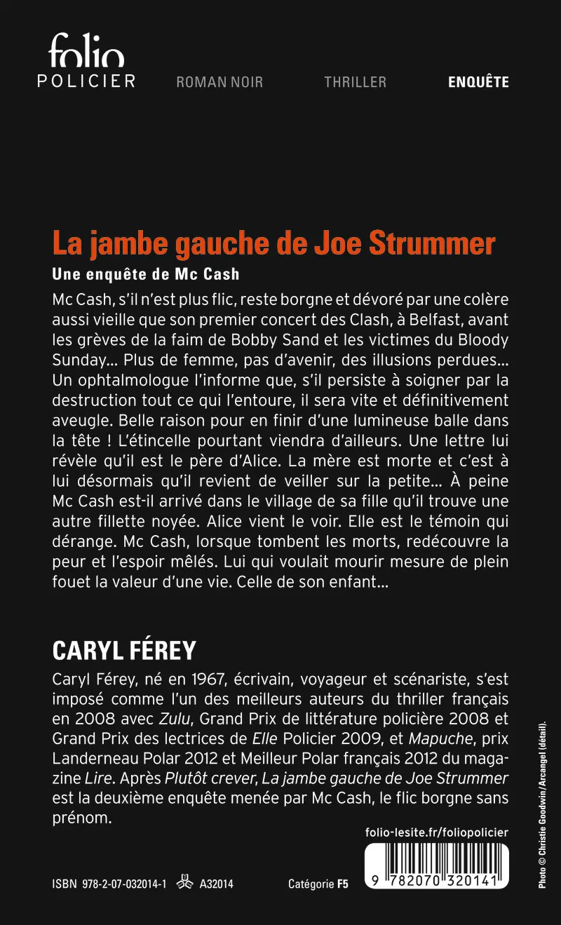 La jambe gauche de Joe Strummer - Caryl Férey