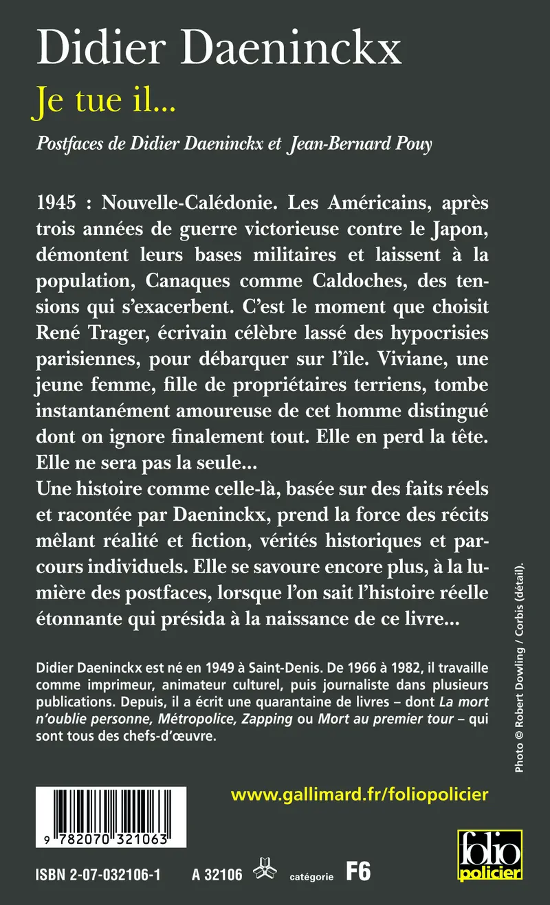 Je tue il... - Didier Daeninckx