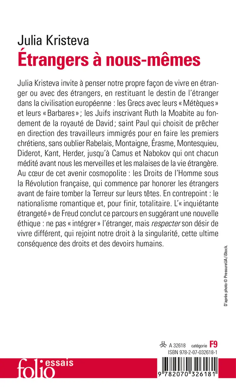 Étrangers à nous-mêmes - Julia Kristeva