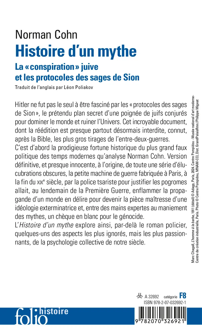 Histoire d'un mythe - Norman Cohn