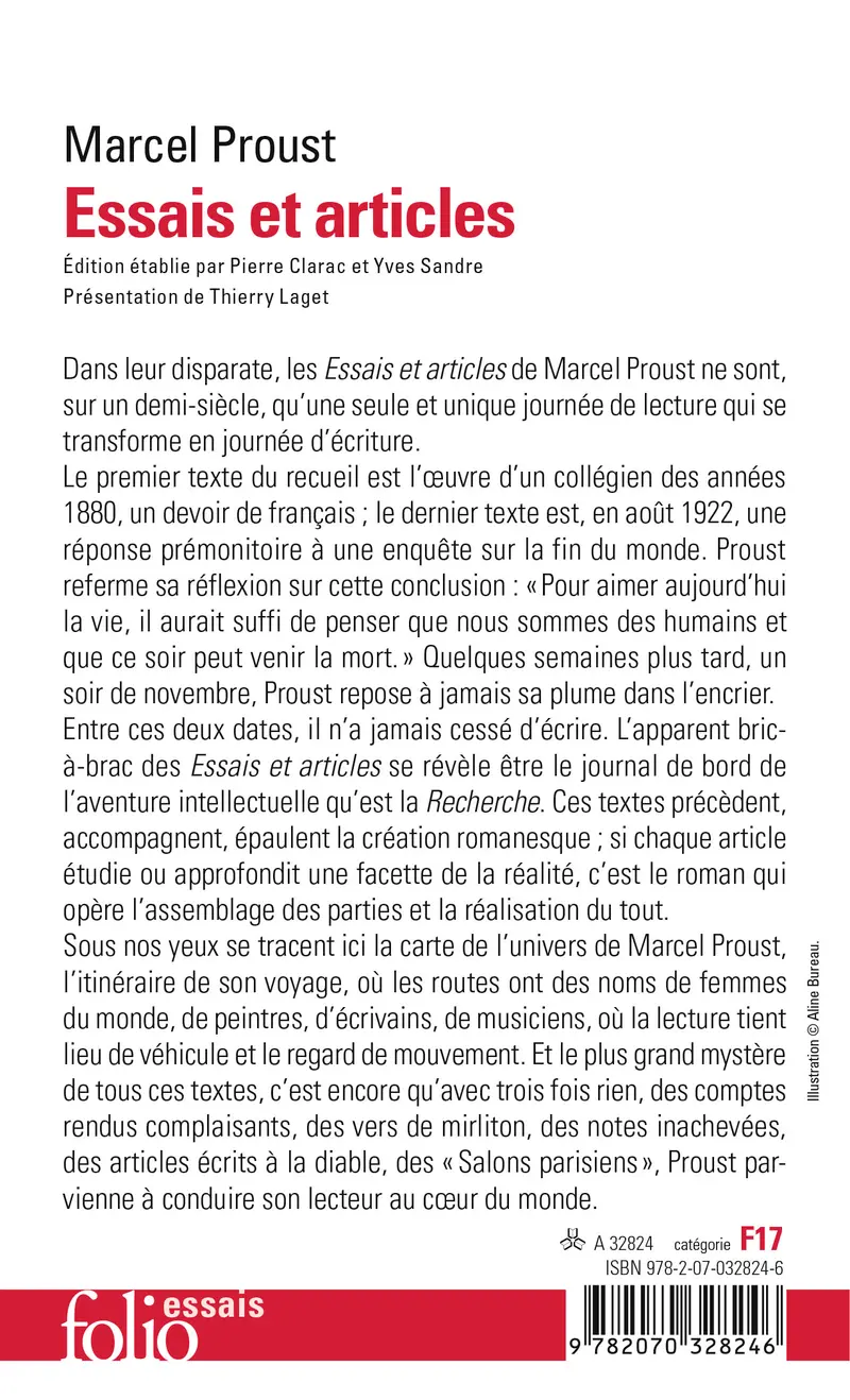 Essais et articles - Marcel Proust