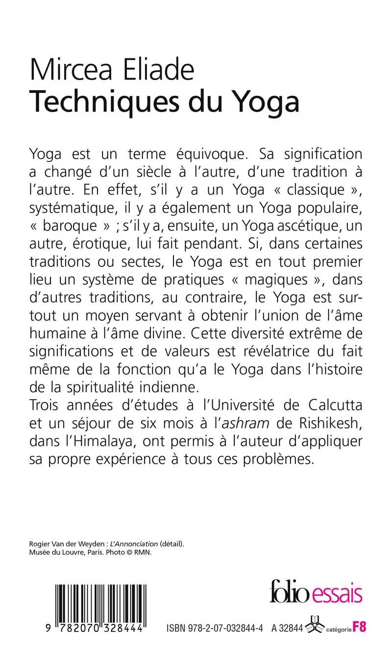 Techniques du Yoga - Mircea Eliade