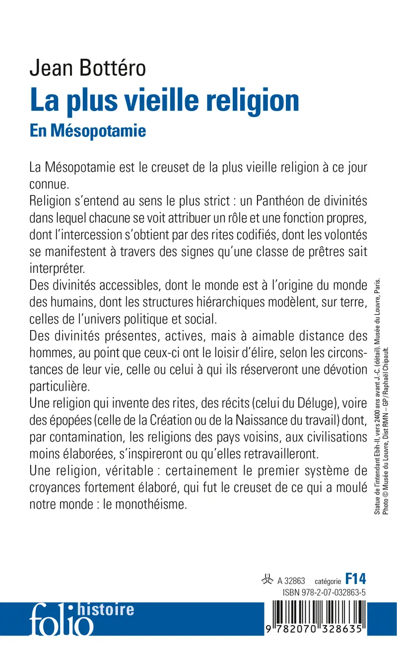 La plus vieille religion - Jean Bottéro