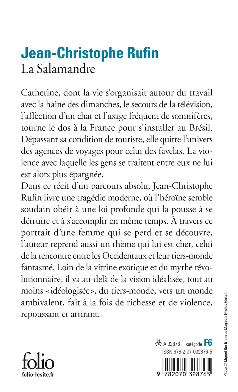 La Salamandre - Jean-Christophe Rufin