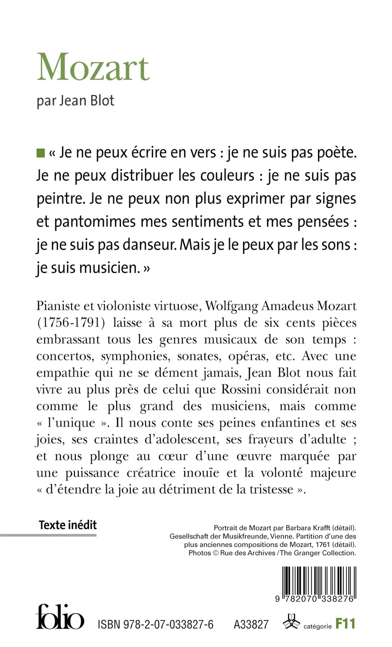 Mozart - Jean Blot