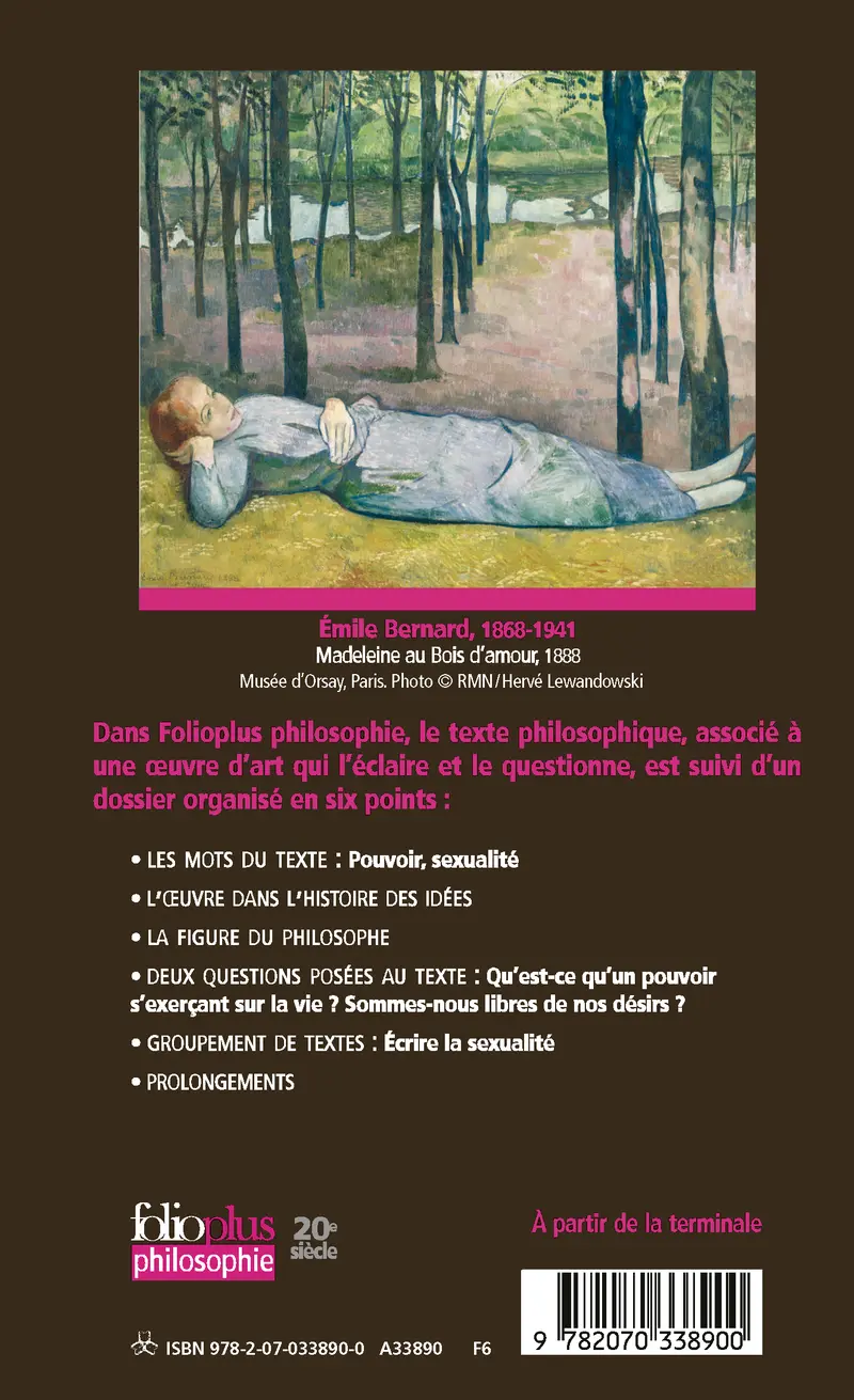 La Volonté de savoir - Michel Foucault