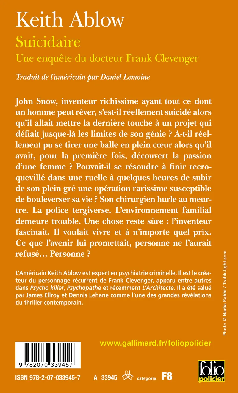 Suicidaire - Keith Ablow