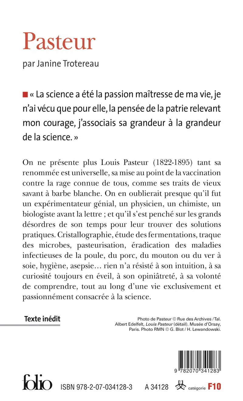 Pasteur - Janine Trotereau